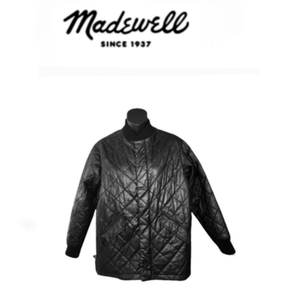 MADEWELL QUILTED SESSION BOMBER JACKET SIZE XS